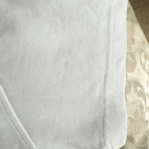 Men’s Burberry white polo shirt - Image 6