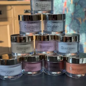 Glitterbels Acrylic colours and glitters