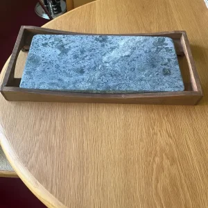 SPARQ Soapstone appetizer tray