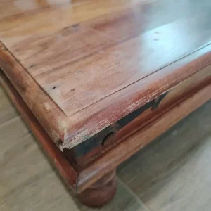 Beautiful very large Wooden Coffee table - Image 6
