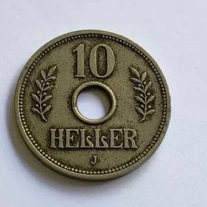 10 Heller East Africa German Coin 1909
