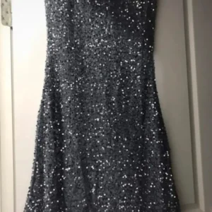 Sequin prom dress silver - Image 2