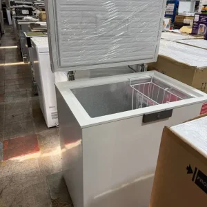Hoover Static Chest Freezer 142L White with LED Controls