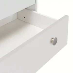 Home Seville 3 Drawer Chest - White - Image 5