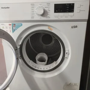 LIKE NEW WHITE 7KG MONTPELLIER VENTED TUMBLE DRYER - Image 3