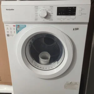 LIKE NEW WHITE 7KG MONTPELLIER VENTED TUMBLE DRYER