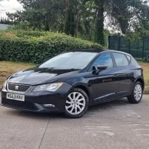 2013 SEAT LEON 1.6 TDI Manual 5 Door Black - Image 7