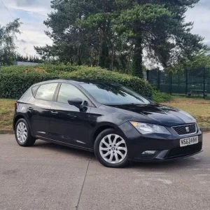 2013 SEAT LEON 1.6 TDI Manual 5 Door Black