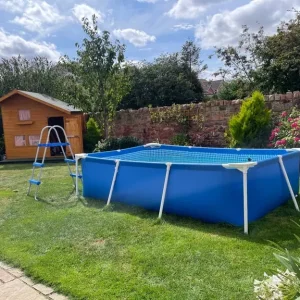 Intex Frame Pool 300 x 200 x 75 cm with filter pump and steps