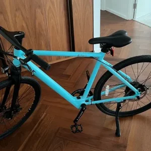 Estarli e28.8 e-bike, bolt blue with mudguards and locks - Image 2