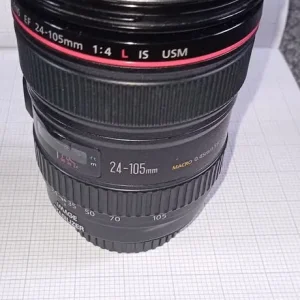 Canon EF 24-105mm f/4L IS USM Zoom Black Camera Lens