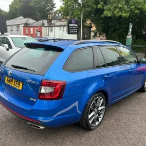 2019 Skoda Octavia Estate 2.0 TSI VRS with Blue Leather and DSG - Image 2