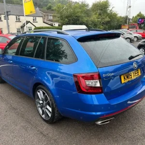 2019 Skoda Octavia Estate 2.0 TSI VRS with Blue Leather and DSG - Image 4