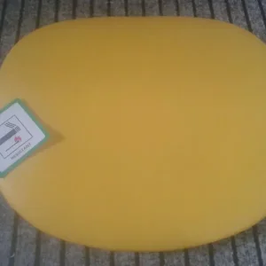 4 X LIKE NEW OCHRE BUCKET CHAIRS ONLY £20 - Image 6