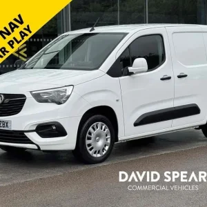 2021 Vauxhall Combo Turbo D 100ps 2300 Sportive Euro 6 with Air Con, Sat Nav Car Play, Rear Sen P...