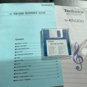 Keyboard Plus Original Rhythm Patterns Disc and Accessories
