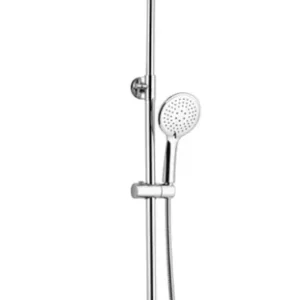 Chrome Round Thermostatic Shower Bar