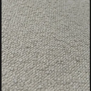 cream boucle fabric three seater sofa - ex-display - Image 5