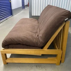 Futon Company Solid Birch 2 Seater Linear Sofa Bed - Image 3
