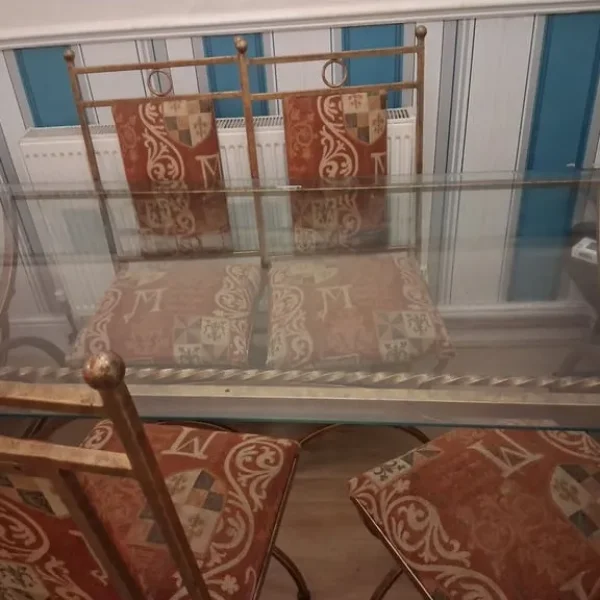 Table and chairs