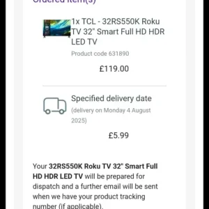 TCL 32RS550K Roku TV full HD HDR LED - Image 8