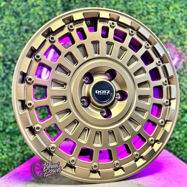 18” 5x120 Dotz Swampers Wheels New Bronze Alloys VW Transporter