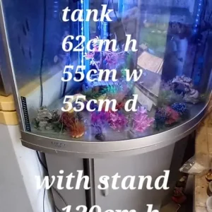 Fish tank, stand & extras