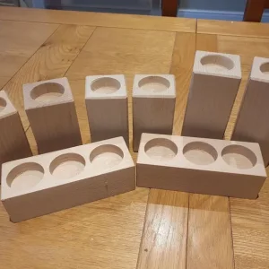 Large Collection of Assorted Wooden Blanks - Image 2