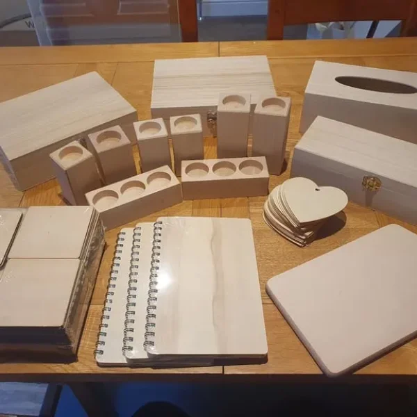 Large Collection of Assorted Wooden Blanks