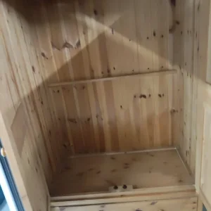Large pine double wardrobe - Image 4