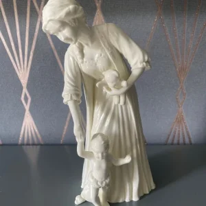 Royal Worcester figure first steps
