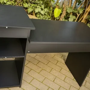 ‼️URGENT‼️ Like-New Black Work Desk with Storage – RRP £60-80 – Yours for £45 - Image 3