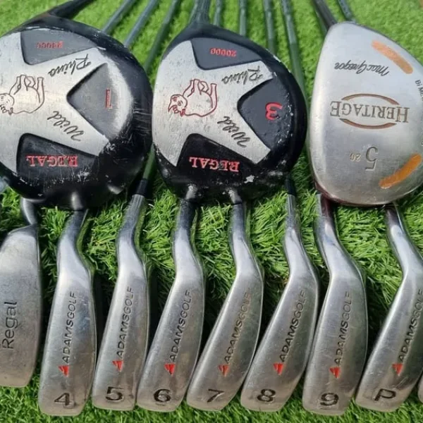 LADIES - ADAMS OVATION 4-SW - Lite Graphite, putter, chipper wedge, driver, 3W & 5W