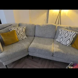 3 piece living room set – sofa, armchair, pouffe - Image 2