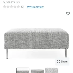 3 piece living room set – sofa, armchair, pouffe - Image 6