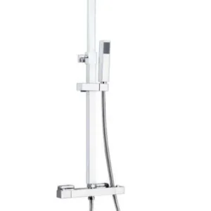 Chrome Thermostatic Bar Shower Square