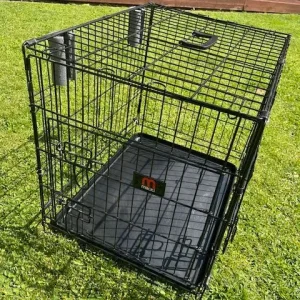 Dog crate double doors - Image 2
