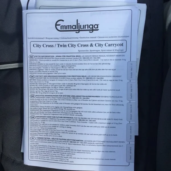 Emmaljunga pram/pushchair