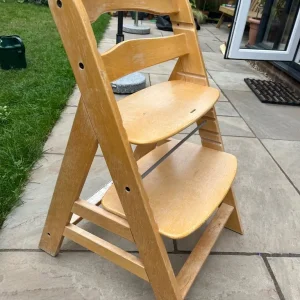 Wooden toddler high chair - Image 2