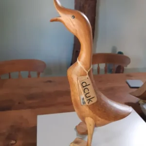 Large DCUK wooden duck ornament