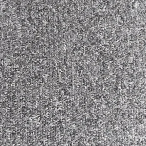 Used dark grey carpet tiles, 50cm square, 24 pieces plus offcuts - Image 3
