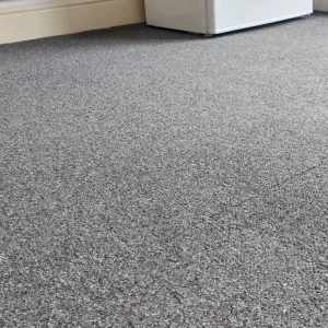 Used dark grey carpet tiles, 50cm square, 24 pieces plus offcuts - Image 4