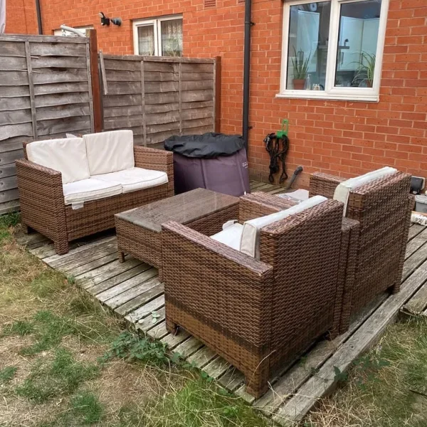 Garden sofa set