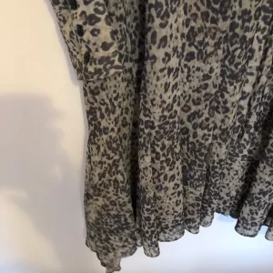 All Saints sheer chiffon dress - Image 4