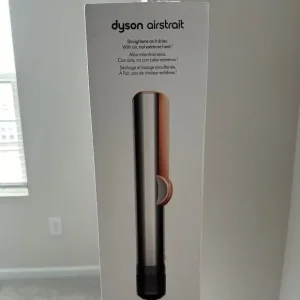 Dyson Airstrait Hair Straightener Nickel/Copper UK Model 401292-02