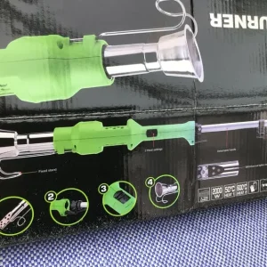FAST AND EFFICIENT ELECTRIC WEED BURNER VGC INCLUDES ATTACHMENTS - Image 2