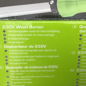 FAST AND EFFICIENT ELECTRIC WEED BURNER VGC INCLUDES ATTACHMENTS - Image 4