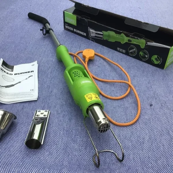 FAST AND EFFICIENT ELECTRIC WEED BURNER VGC INCLUDES ATTACHMENTS