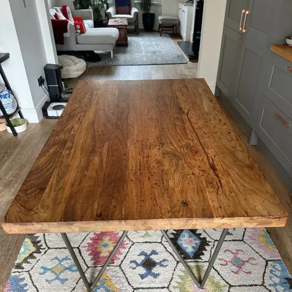 Dining table from Crate & Barrel