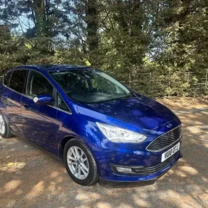 2018 Ford C-Max 1.0 EcoBoost 125 Zetec 5-door MPV in blue - Image 3